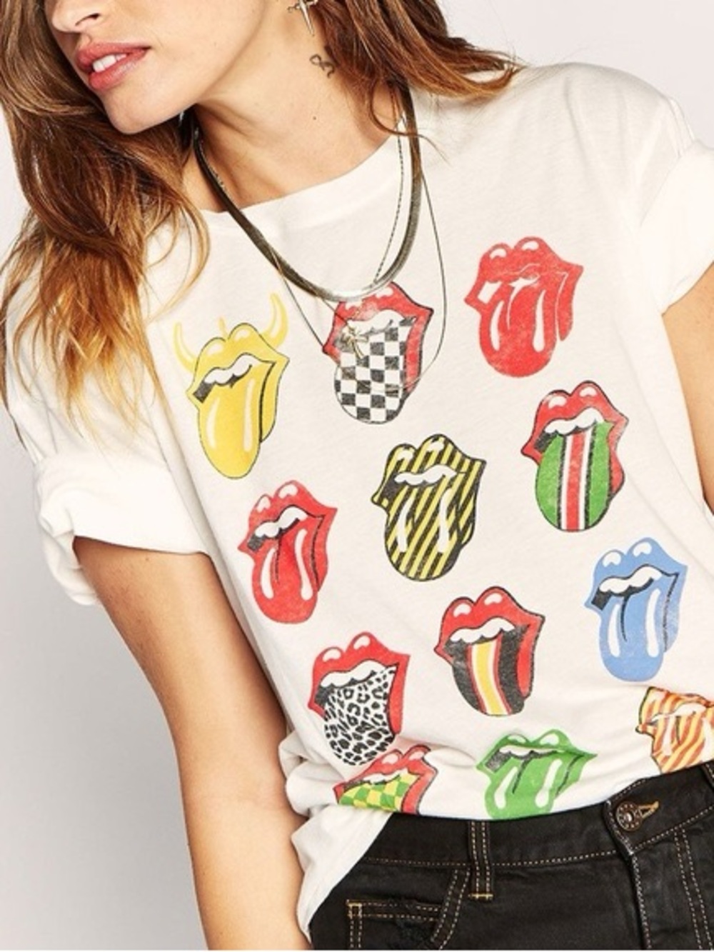 Free People x Daydreamer Rolling Stones Graphic Tee